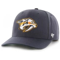 47Brand Nashville Predators Navy Cold Zone Snapback Cap