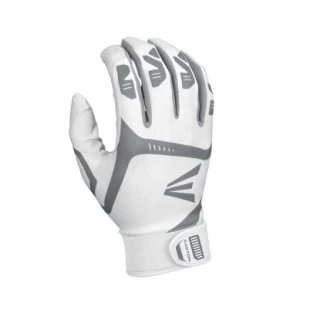 Batting Gloves Easton Gametime Adult - White/White