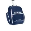 CCM 390 WHEELED PLAYER CORE CARRY BAG - Navy/White