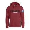 Crusaders Fan-Hoody Senior - Bordeaux