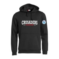 Crusaders Fan-Hoody Senior - Schwarz