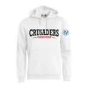 Crusaders Fan-Hoody Senior - Weiß