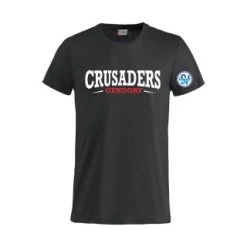 Crusaders Fan-TShirt - Schwarz