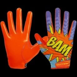 Cutters S252 LIMITED EDITION Receiver Glove YOUTH - POW-BAM