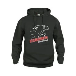Eisbären Burgau Fan-Hoody "Big-Logo"- Black