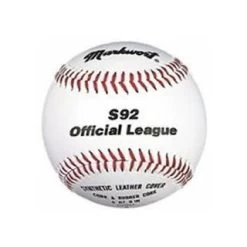 Markwort Baseball Syn Cork/Rubber Core 9" White