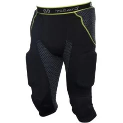McDavid Rival Integrated 7-Pocket Girdle, Senior, Black/Yellow