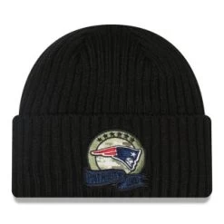 NewEra NFL 22 Salute To Service Knit Hat - NewEngland Patriots