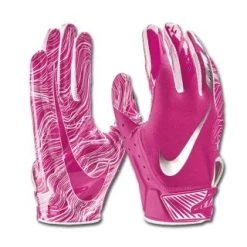 Nike Vapor Jet 5.0 Youth Glove, Pink/Chrome