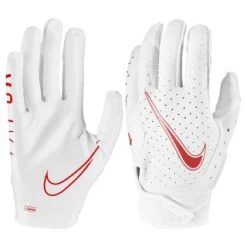 Nike Vapor Jet 6.0 Glove, White/Red